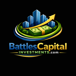 BATTLESCAPITALINVESTMENTS.COM premium domain logo