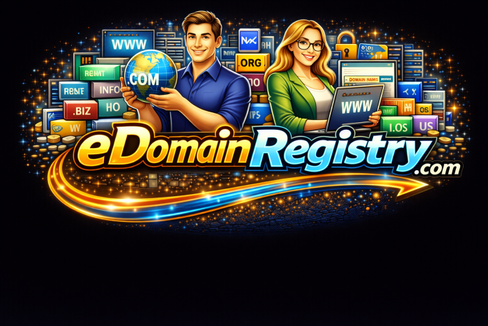 EDOMAINREGISTRY.COM logo