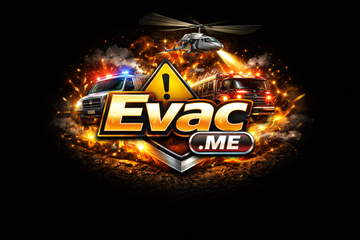 EVAC.ME premium domain logo