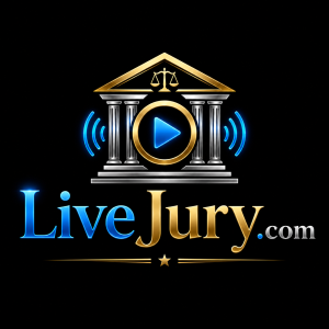 LIVEJURY.COM logo