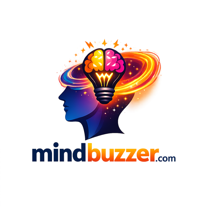 MINDBUZZER.COM premium domain logo