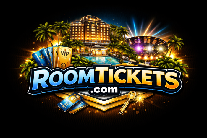 ROOMTICKETS.COM premium domain logo
