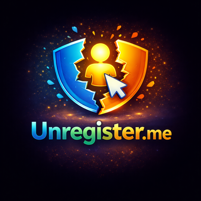 UNREGISTER.ME logo